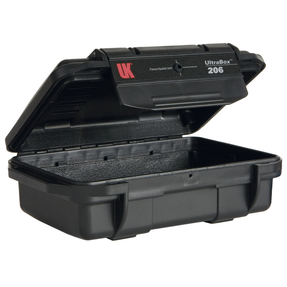 UK wasserdichte UltraBox 206, schwarz, leer