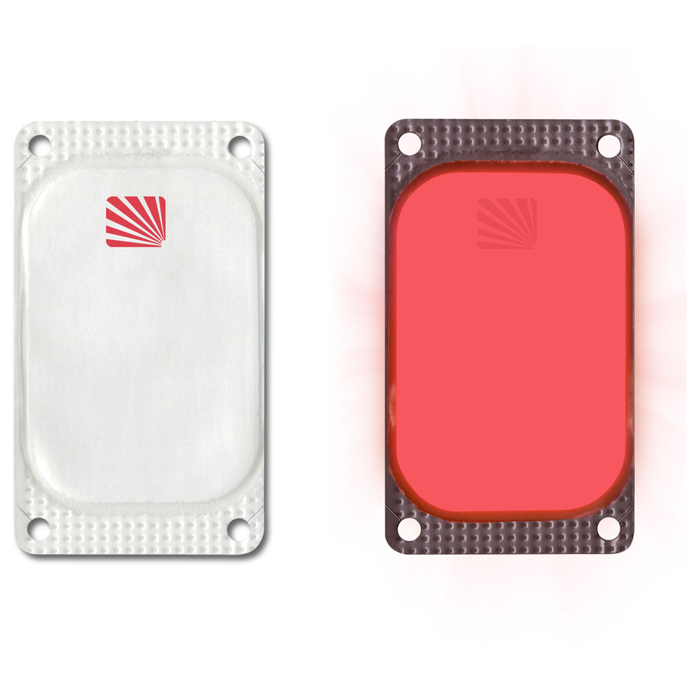 Cyalume VisiPad, rot, 110 x 60 mm, 4 h