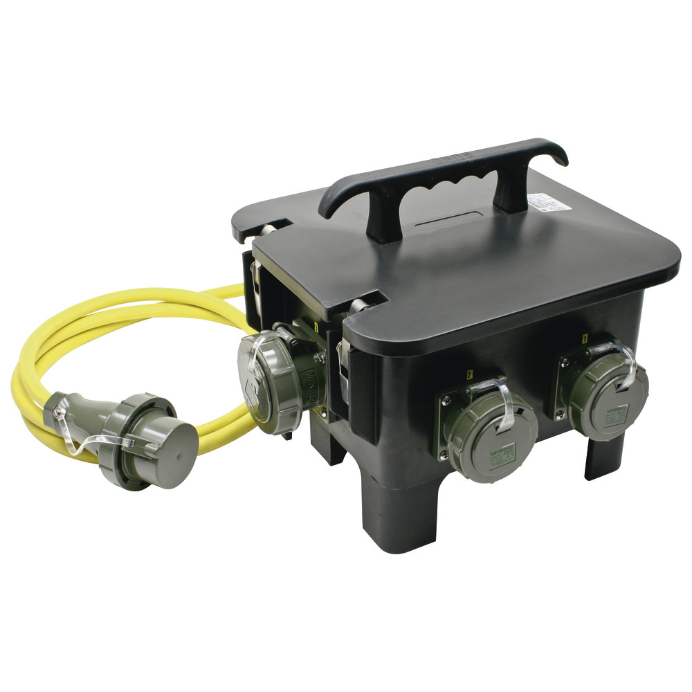 Mennekes Sechsfachverteiler THW-Version 230 V/400 V, 32 A